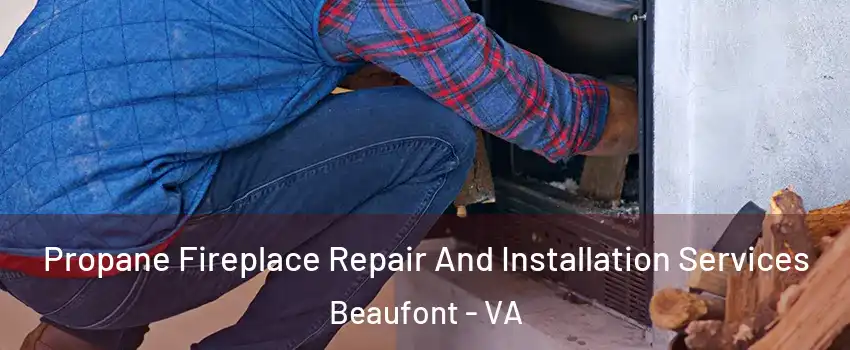 Propane Fireplace Repair And Installation Services Beaufont - VA