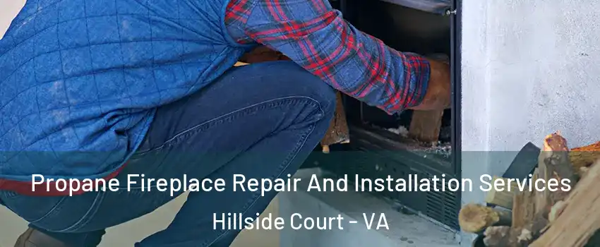 Propane Fireplace Repair And Installation Services Hillside Court - VA