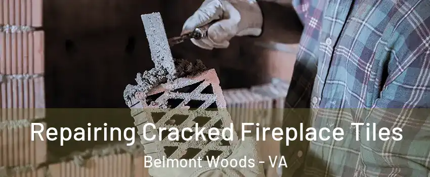 Repairing Cracked Fireplace Tiles Belmont Woods - VA