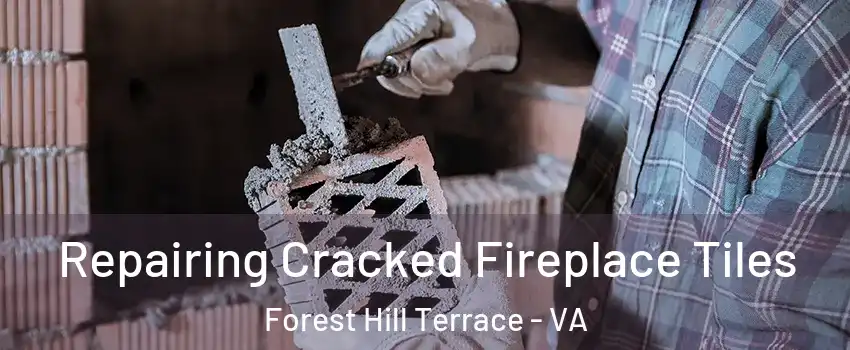 Repairing Cracked Fireplace Tiles Forest Hill Terrace - VA