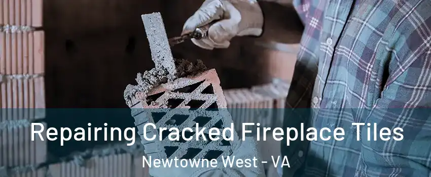 Repairing Cracked Fireplace Tiles Newtowne West - VA