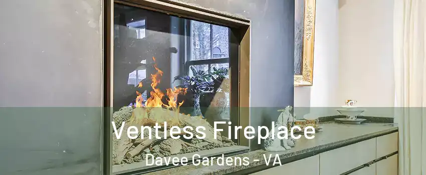 Ventless Fireplace Davee Gardens - VA